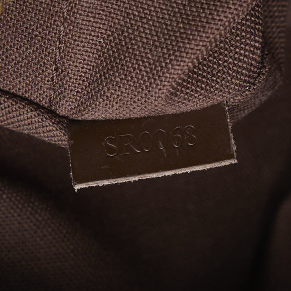 LOUIS VUITTON Brown Damier Leather Shoulder Bag - Picture 8 of 9